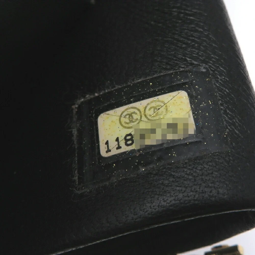 CHANEL black caviar